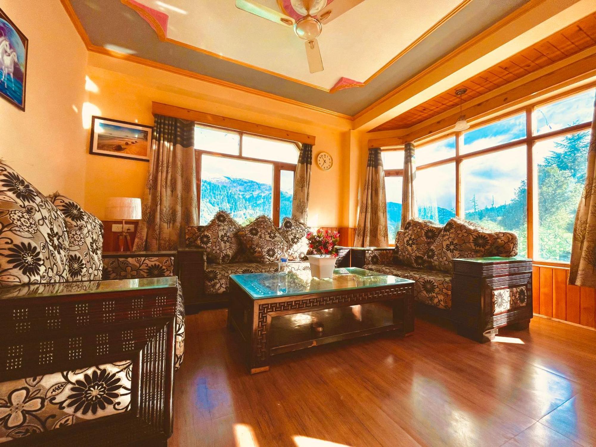 Woods Villa Cottages Manali - 1,2,3,4 Cottages & Villas Available In Manali With Scenic Mountain View Eksteriør bilde