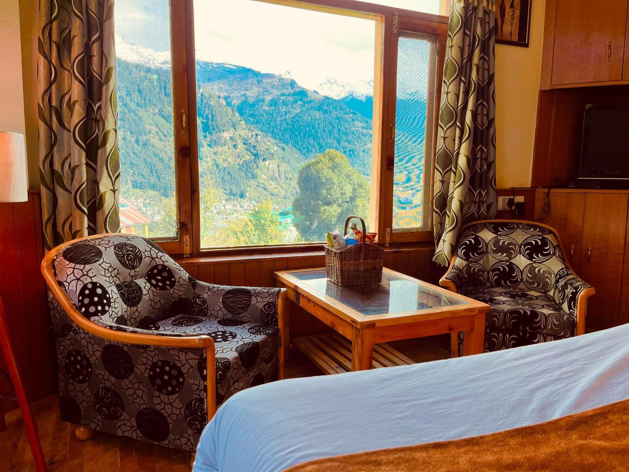 Woods Villa Cottages Manali - 1,2,3,4 Cottages & Villas Available In Manali With Scenic Mountain View Eksteriør bilde